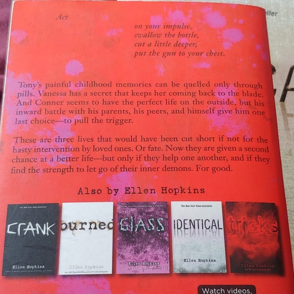 Ellen Hopkins books - Picture 3 of 7